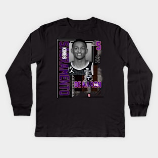 De aaron Fox 5 Kids Long Sleeve T-Shirt